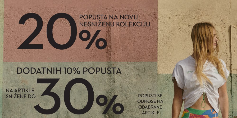 Akcija! Do -20% popusta na odabrane artikle!