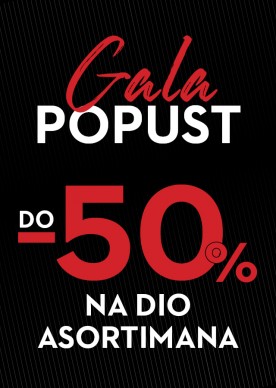 Gala popusti do 50%