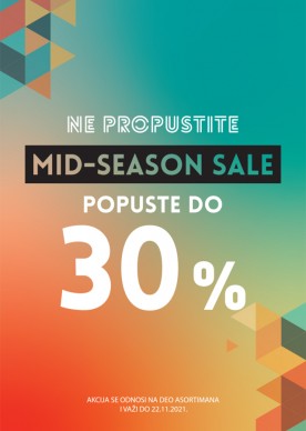 Međusezonski popusti do 30%