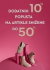 Dodatnih 10% popusta na obuću sniženu do 50% 